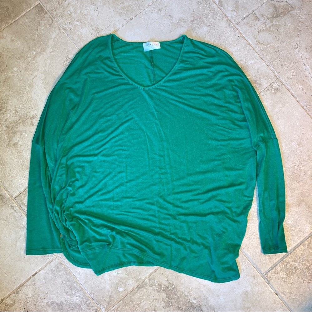 Oversized Kelly Green Top